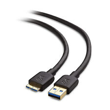 Cable Matters 6 ft Micro USB 3.0 Cable (USB to USB Micro B Cable) Black picture