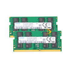32GB Samsung 2x 16GB 2RX8 DDR4 2666V PC4-21300 SODIMM CL19 Laptop Memory RAM $RT picture