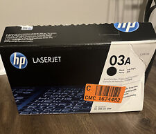 HP LaserJet 03A C3903A Printer Toner Ink Cartridge Genuine Brand New In Box OEM picture