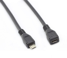 10pcs Micro USB male to female extension cable mobile data cable extension picture