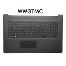 New For HP 17-BY 17-CA Palmrest Backlit Keyboard Touchpad L22749-001 Gray picture