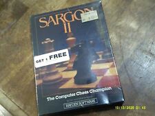 New Sealed  Sargon II Chess Game on 5.25 disk for Commodore 64 or Atari 800XL picture