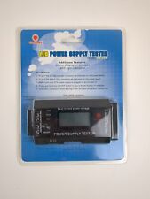 Coolmax 20/24pin Computer Power Supply Tester PS-228 with LCD Display NEW SEALED picture