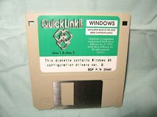 Quick Link II Fax Software for Windows and DOS 3.5