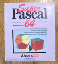 Super Pascal 64 - Commodore 64 C64 - Abacus - Very Rare - Untested  picture