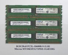 24GB 3x8GB PC3L-10600R Server RAM - Micron MT18KSF1G72PDZ-1G4E1HG picture
