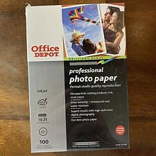 OFFICE DEPOT~Professional Photo paper Brilliant gloss 4x6