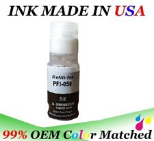 Black PFI-050 PFI050 Ink Tank Refill Bottle Pigment Ink for Canon iPF-020 TC-20M picture