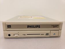 Vintage IDE Philips CD-DVD RW Drive DVDRW208 Burner/Recorder/Writer White Tested picture