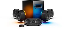SteelSeries - Arena 9 5.1 Bluetooth Gaming Speakers with RGB Lighting (6 Piec... picture