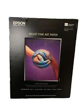 Epson -Velvet Fine Art Paper (8.5x11 Inches 20 Sheets) Textured Matte S041636 C5 picture