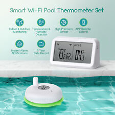 Wireless Swimming Pool Thermometer Spa Temperature Tester Aquarium WiFi Gateway picture