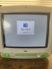 Vintage 1999 Apple iMac G3 Lime Green All-in-One Computer Chord Tested Working picture
