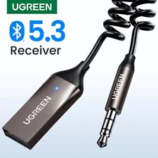 UGREEN Bluetooth Aux Adapter Wireless Car Bluetooth Receiver USB to 3.5mm Jack picture