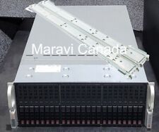 Supermicro SYS- 4028GR-TRT 4U 2x E5-2697 V4 128GB RAM 24-Bay GPU Server w/ Rail picture