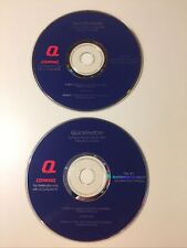 Vintage 2001 COMPAQ Computer QuickRestore CD 1&2 VHTF picture