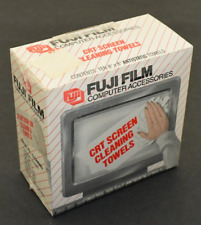 FUJI FILM Vintage CRT Screen Cleaning Towels Wipes Computer 8x8 Antistatic NOS picture