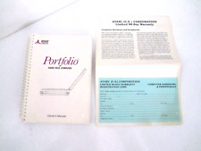 ATARI Portfolio HPC-004 Hand Held Computer Owner's Manual C300851-001  REV. C picture