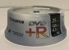 FUJI FILM DVD +R 25 Discs 120 MIN 4.7 GB 1X to 16X NIP picture