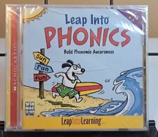 Vtg Leap Into Phonics Educational Learning Software CD-ROM Ages 4-7 Windows/Mac picture