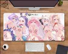 Hot Sexy Anime Girls Computer Keyboard Mouse Pad Non Slip For Gaming Home picture