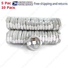 5/10X USB Cable For Apple iPhone 14 13 12 11 Pro XR XS MAX 8 7 Charger Cord LOT picture