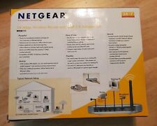 NETGEAR WGB111 54 Mbps 2.4 GHz 5x FASTER THAN 802.11 WIRELESS WIFI ROUTER MODEM picture
