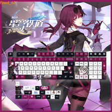 Honkai: Star Rail Kafka 108 Keys PBT Keycaps for Cherry MX Mechanical Keyboard picture