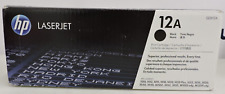 Genuine HP 12A Q2612A Black LaserJet Toner - Factory Sealed Box picture