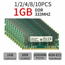 Kingston 1-10PCS 1GB DDR 333Mhz PC2700 200Pin SODIMM Laptop Memory SDRAM LOT AB picture