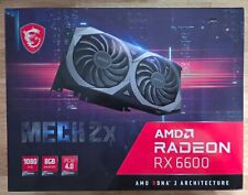 MSI AMD Radeon RX 6600 MECH 2X 8GB GDDR6 Graphics Card picture