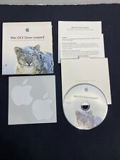 Apple Mac OS X Snow Leopard 10.6 MC573Z/A Operating System 10.6 OSX YEAR 2009 B3 picture
