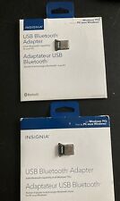 Insignia 4.0 USB Bluetooth Adapter Lot of 2 READ DESCRIPTION picture