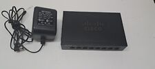 Cisco 8-Port Gigabit PoE Desktop Switch  SG110D-08 WITH NETGEAR AC ADAPTER picture