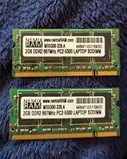 Hynix 4GB KIT 2X 2GB DDR2 667MHz PC2-5300S 200Pin Sodimm Laptop Memory Ram picture