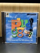 Microsoft Plus 98 Software Companion for Windows VG w/Key picture
