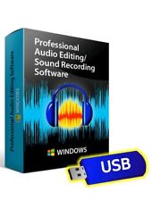 Audacity Professional Audio Music Editing-Recording Software-Beats-Windows-USB picture