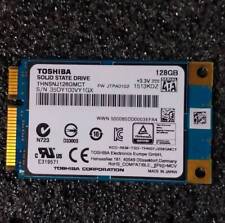 Pre Owned Toshiba THNSNJ128GMCT 128GB mSATA SSD is extremely small picture