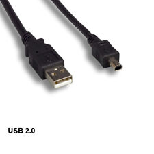 Kentek 6' USB 2.0 Type A to Mini B 4 Pin Cable 480Mbps Camera Phone PDA MP3 MP4 picture