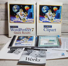 Vintage Corel WordPerfect 7 Suite Software For Windows 95 picture