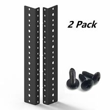 2 Pack of 6U Rack Rails Kit with Hardware - 2 Pieces (6URR) picture