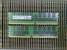 Micron 64GB 4DRx4 LRDIMM DDR4 2933 Mhz PC4-23400 REG ECC Server RAM Memory picture