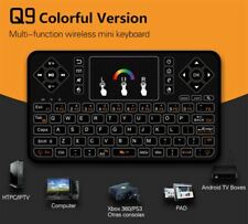Q9 RPG 7-Color Backlight 2.4GHz USB Mini Wireless Keyboard Remote+Touch Mousepad picture