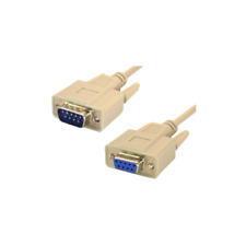 3FT DB9 DB 9 9-Pin RS-232 Male to Female M/F Serial Extension Cable picture