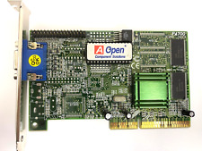VINTAGE RARE AOPEN PA700 S3 SAVAGE4 PRO 16 MB VGA ONLY AGP VIDEO CARD MXB126 picture