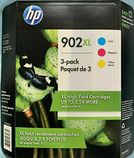 Genuine HP 902XL Ink Cartridge Combo C/M/Y for HP Printer-CMY-OEM Ink-3PK picture