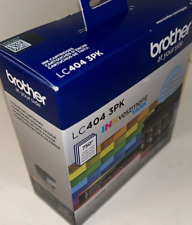 Brother Genuine LC4043PK 3-Pack INKvestment Tank Ink Cartridges J1205W J1215W picture