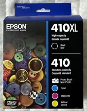 Epson 410XL Black 410 Color & Photo Black T410XL-BCS Exp 2026 Sealed Retail Box picture