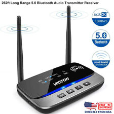 262ft Long Range 5.0 B-T Audio Transmitter Receiver NFC HD apt-X Low Latency picture