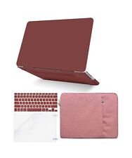 KECC Compatible w/ MacBook Air 13 A1369/A1466 Plastic Hard Shell Keyboard - Red picture
